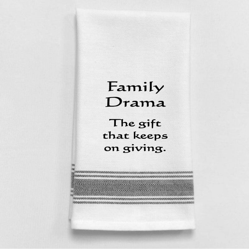 Family Drama Tea Towel